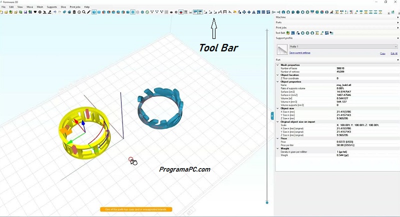 Formware 3D Slicer Descarga gratuita de Grieta 2025
