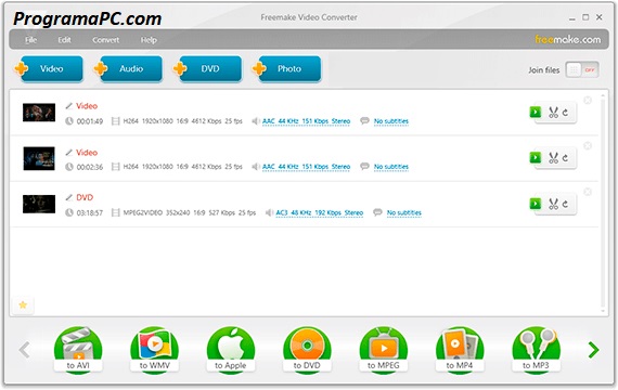 Freemake Video Converter Gold Calve de serie
