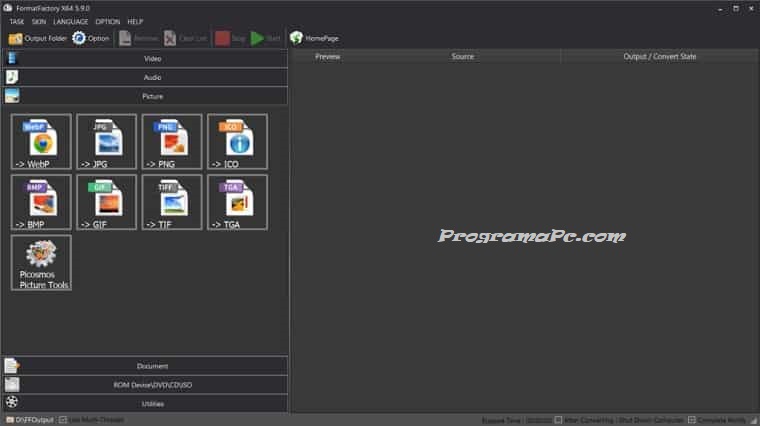 Format Factory Descargar para Windows Gratis