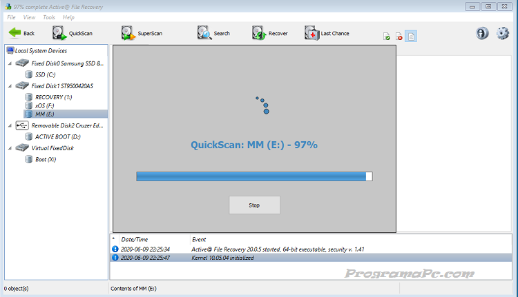 Active Boot Disk Full Español