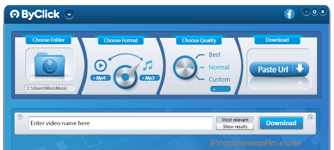 ByClick Downloader Para YouTube
