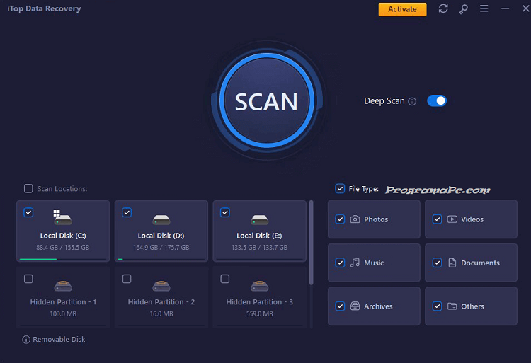 iTop Data Recovery License Key