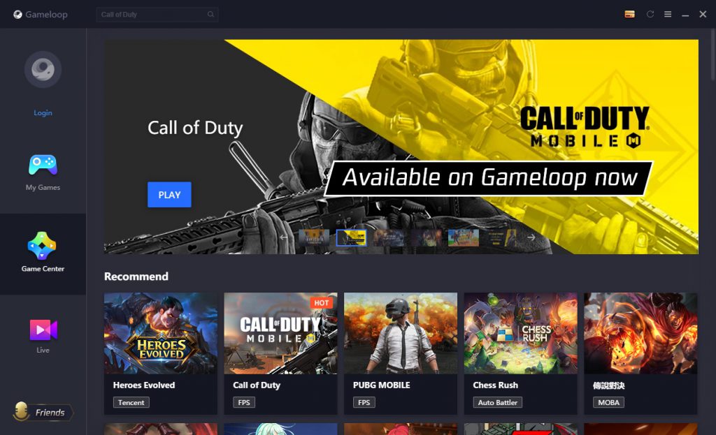 GameLoop Para Windows